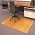 3/16" Thick Bamboo Chair Mats